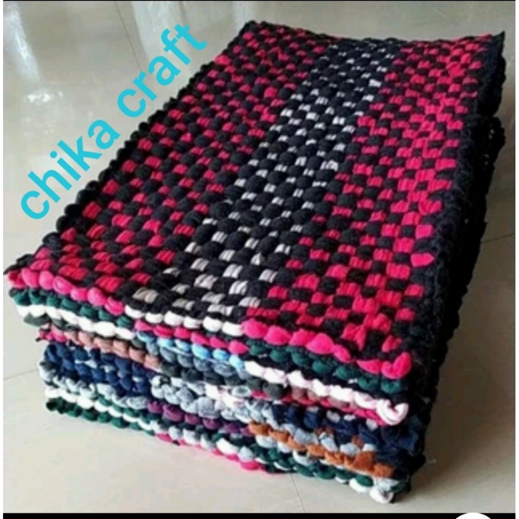 keset anyaman kain tebal