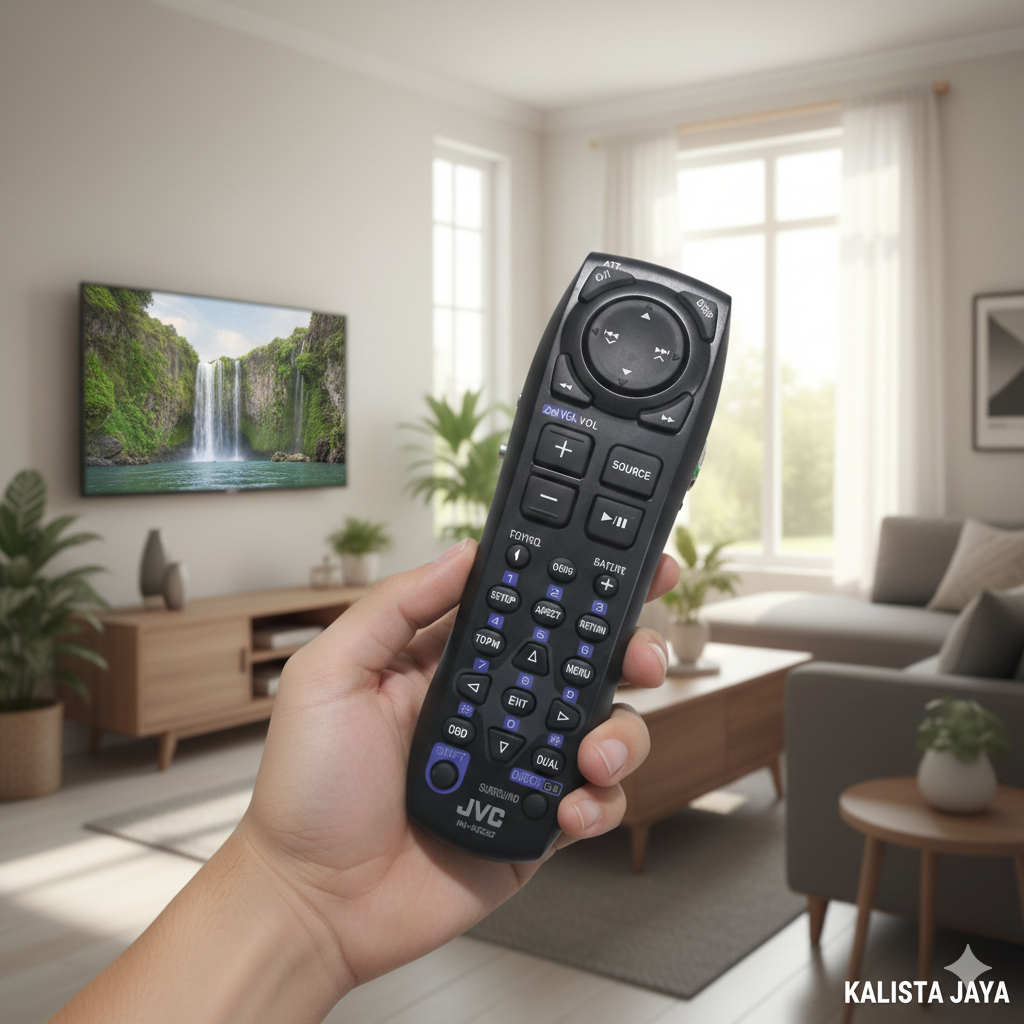 REMOTE REMOT DVD TAPE MOBIL JVC RM-RK252 ORIGINAL ASLI