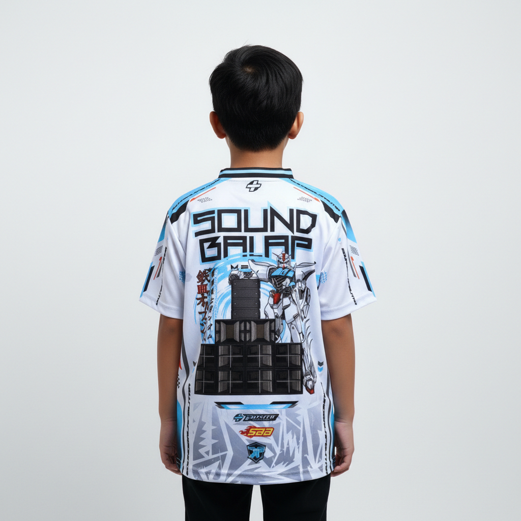 JERSEY Project Baju Kaos Jersey Sound System Sound Balap Drifit Microdot Premium