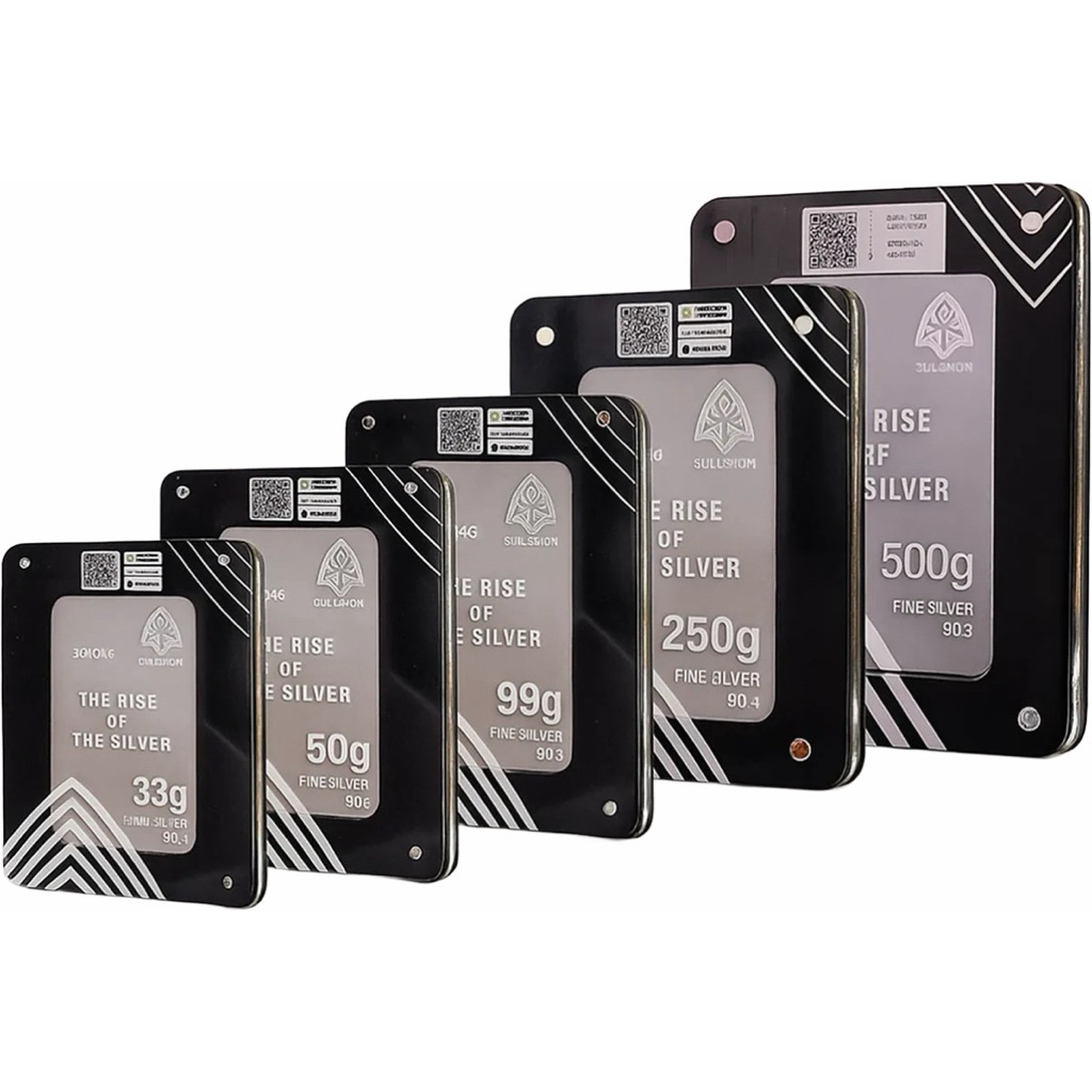 SILVERIUM Reguler - 500Gr / 250Gr / 99Gr Perak / Silver