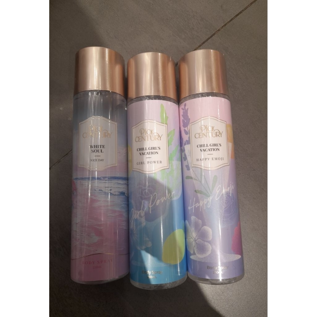 Pick Century Series Body Spray Eau De Cologne 250ml