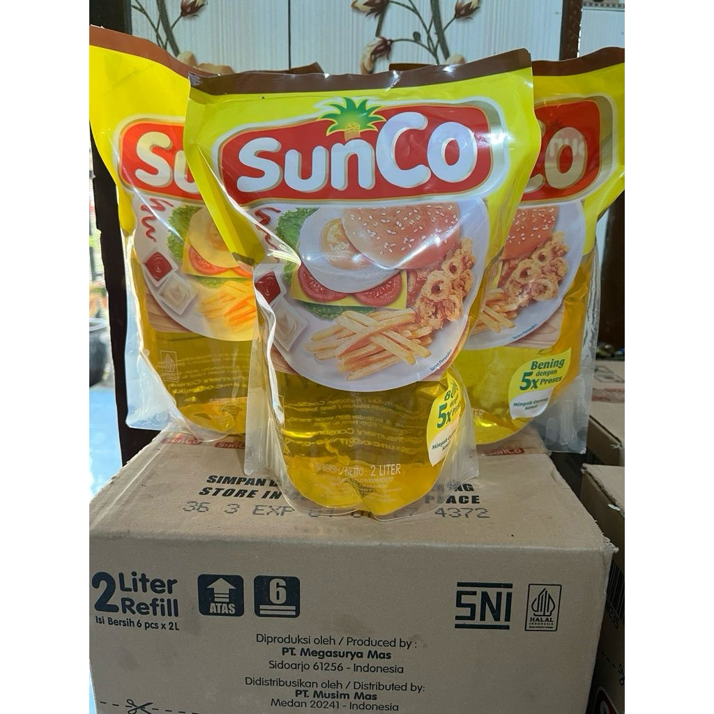 Minyak Goreng SANCO 2 Liter ( 1 DUS ISI 6 PC )