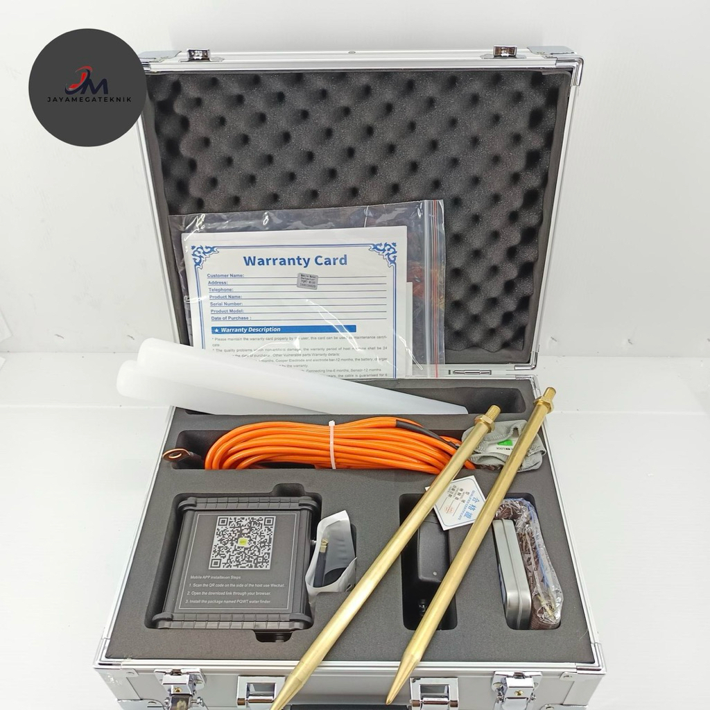 PQWT-M100 underground water detector 0-100m drilling find fresh water