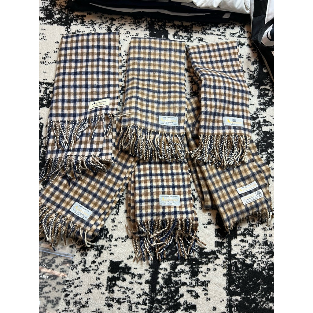 scarft scarf aquascutum original