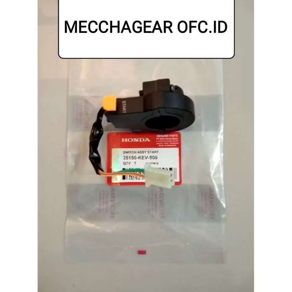 100% ORIGINAL saklar holder assy set kiri kanan Honda kode KEV untuk Supra X, Supra fit old/lama