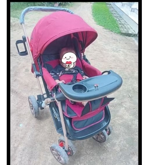 Preloved stroller spacebaby SB-6055