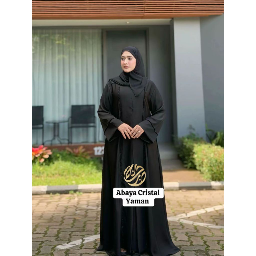 ABAYA CRYSTAL YAMAN PREMIUM