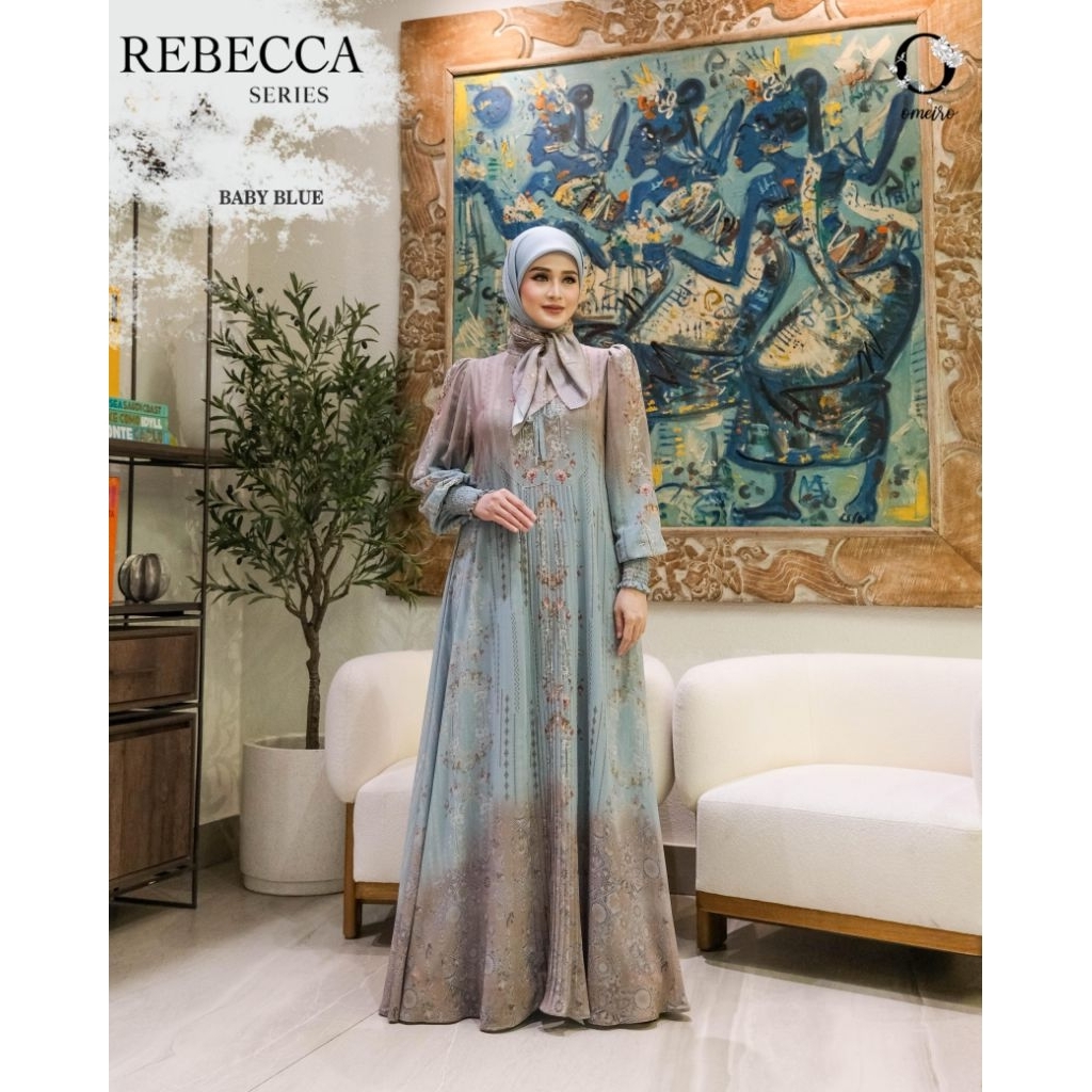 Rebecca set syari original omeiro syari