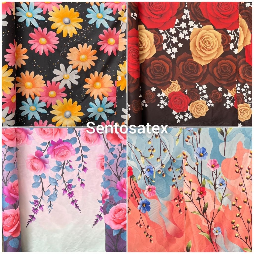 BAHAN KAIN SPREI KORDEN DISPERSE POLIMIKRO