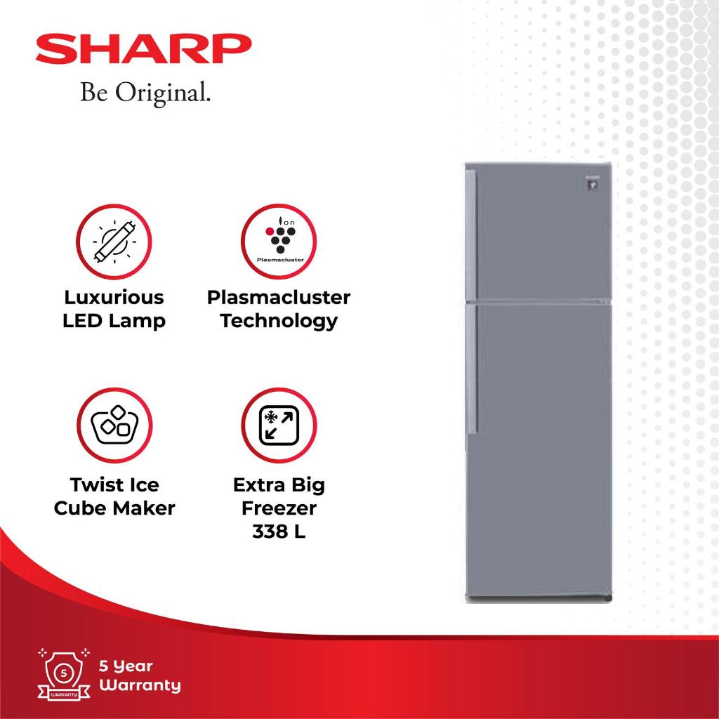 KULKAS SHARP SJ 420 GPSD LEMARI ES 2 PINTU SJ420GPSD SJ 420GPSD PLASMA