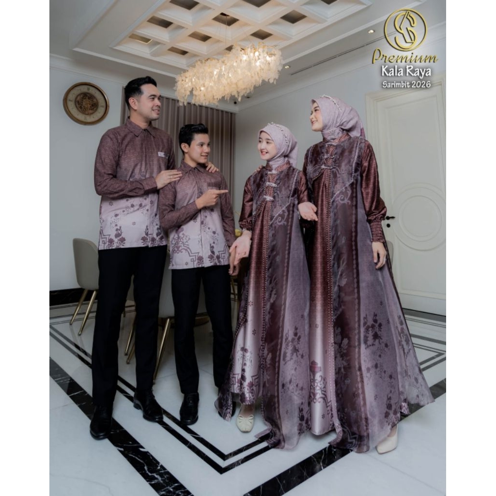 Kala Raya sarimbit couple family ied series original Soekha hijab