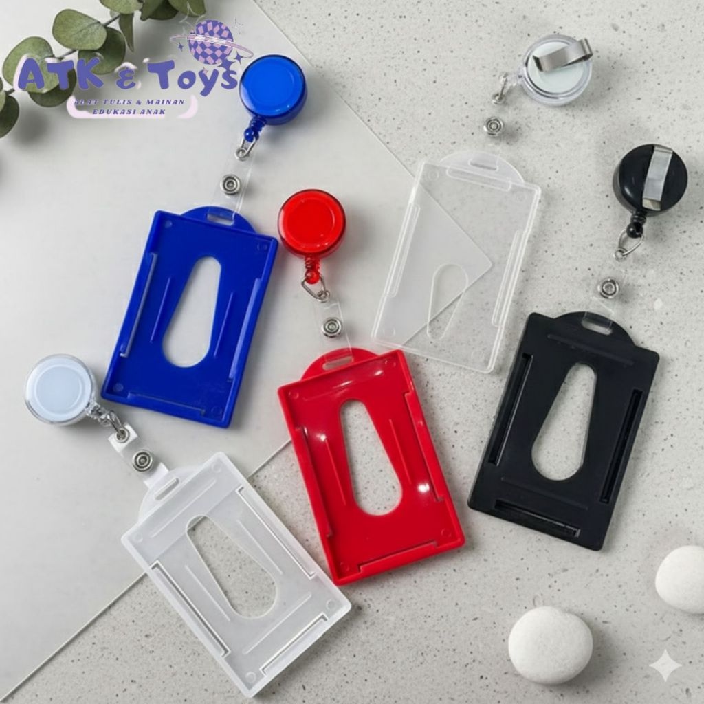 ID Card Saku / Name Tag ID Card Acrylic AJP / ID Card + Yoyo