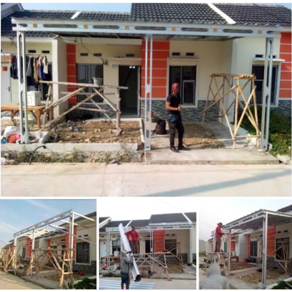 kanopi atap sepandek