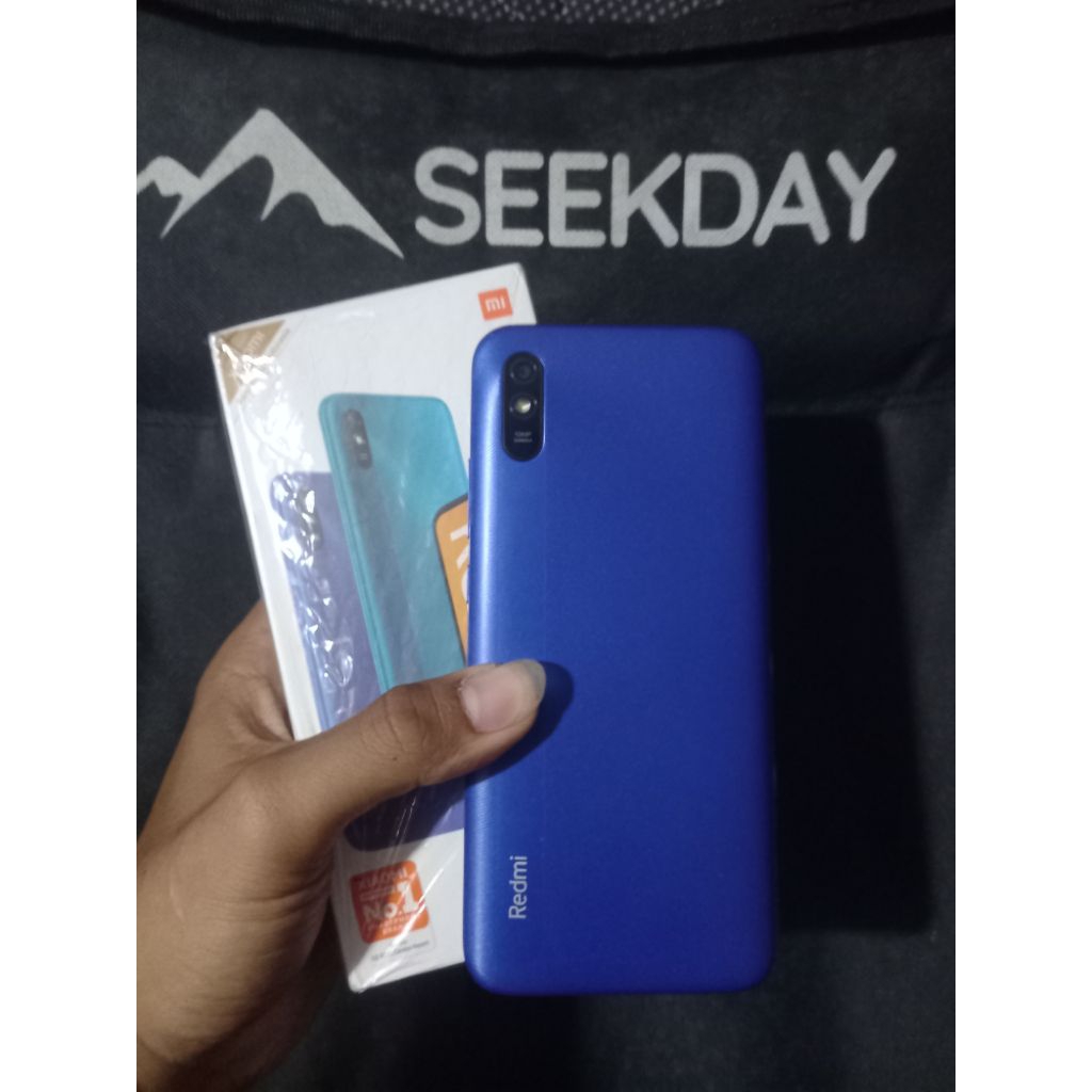 REDMI 9A Ram 3/32 fullset second ori(normal siap pakai)