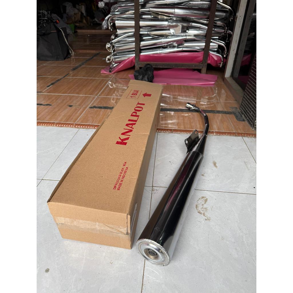 PROMO KNALPOT STANDART MOTOR SUPRA FIT LAMA SUARA HALUS