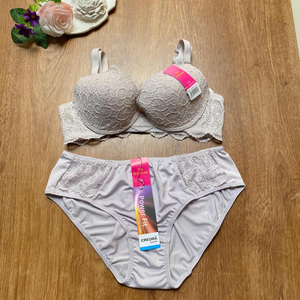 THE BRAHOUSE SET BRA DAN CELANA DALAM SIZE 32B B70 34B B75 36B B80 38B B85 BRA BERKAWAT PUSH UP BRA 