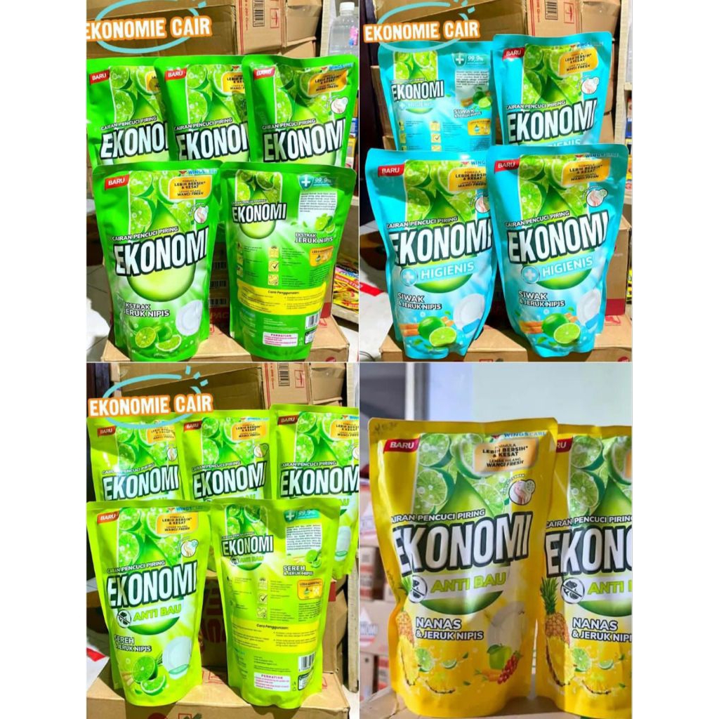 Sabun cuci piring ekonomi pouch 650ml