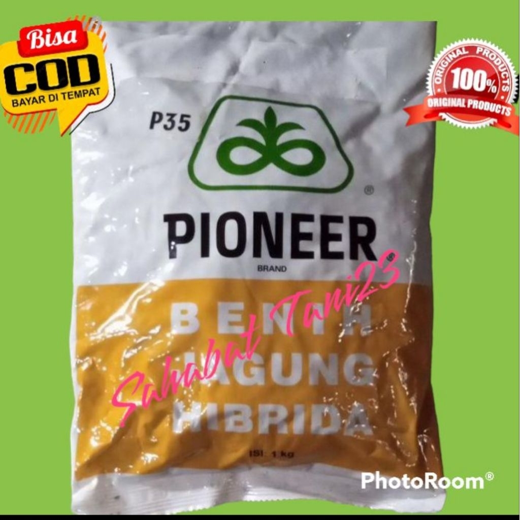 paket hemat 20pcs Benih jagung hibrida PIONEER P35 kemasan 1kg Original