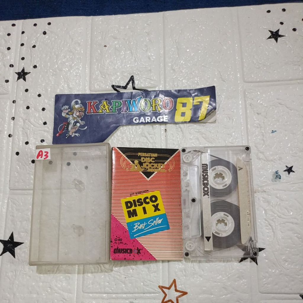 KASET PITA,,,DISCO MIX 2ND EDITION BEST SELLER