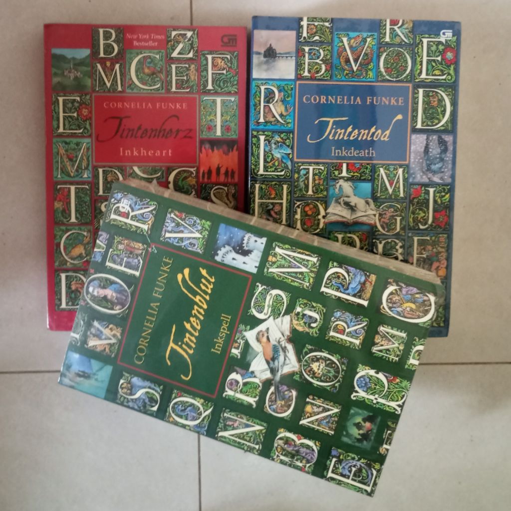Trilogi Inkheart - Cornelia Funke - Boxset