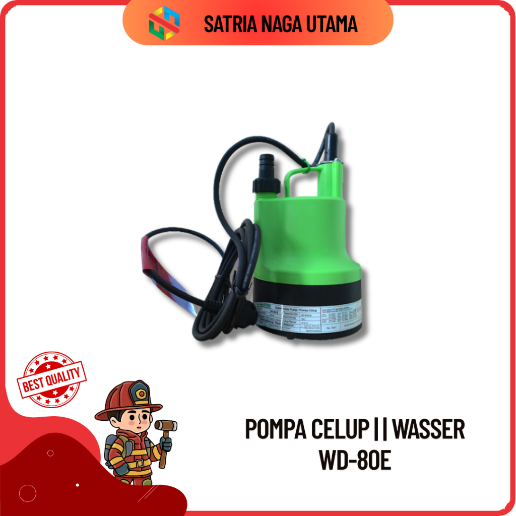Wasser - Pompa Celup WD-80E