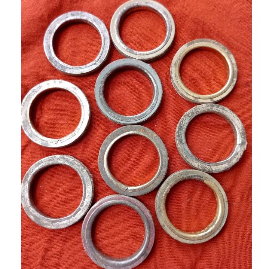 isi 10 pcs asbes paking knalpot gl tiger glpro megapro f1