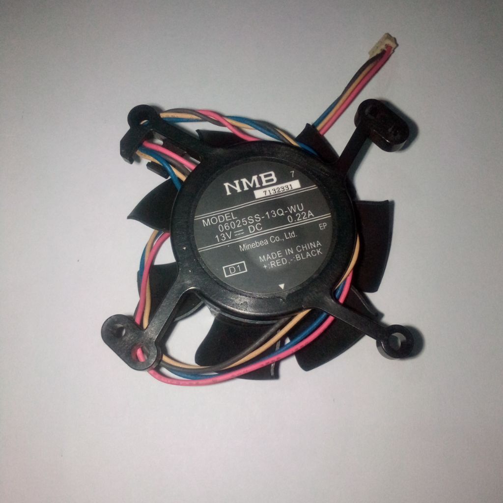 FAN PROYEKTOR ESON PCB-X17 X20 X21 X22 X25 X27 X29 X30 97 97H 98H ORIGINAL NMB 06025SS-13Q-WU DC13V 