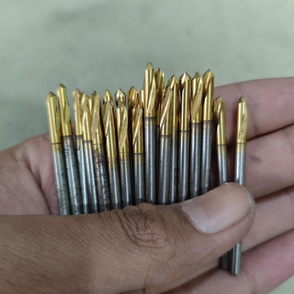 NC DRILL SPOT 3MM SECOND SIAP PAKAI