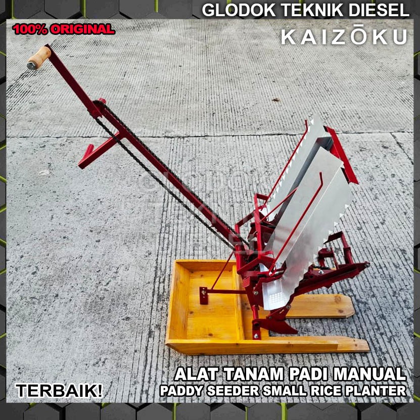 Kaizoku Alat Tanam Padi Manual  Penanam Benih Padi Sawah Paddy Seeder Small Rice Transplanter Origin