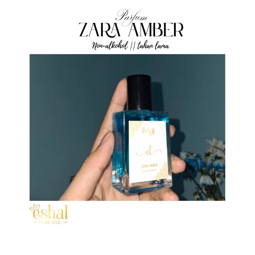 Parfum Spray Zara Amber  Non Alkohol - by eshal parfume