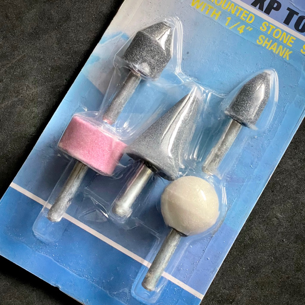 Mata batu gerinda / mata bor gerinda / mounted stone set / mounted stone grinding wheel as 3mm