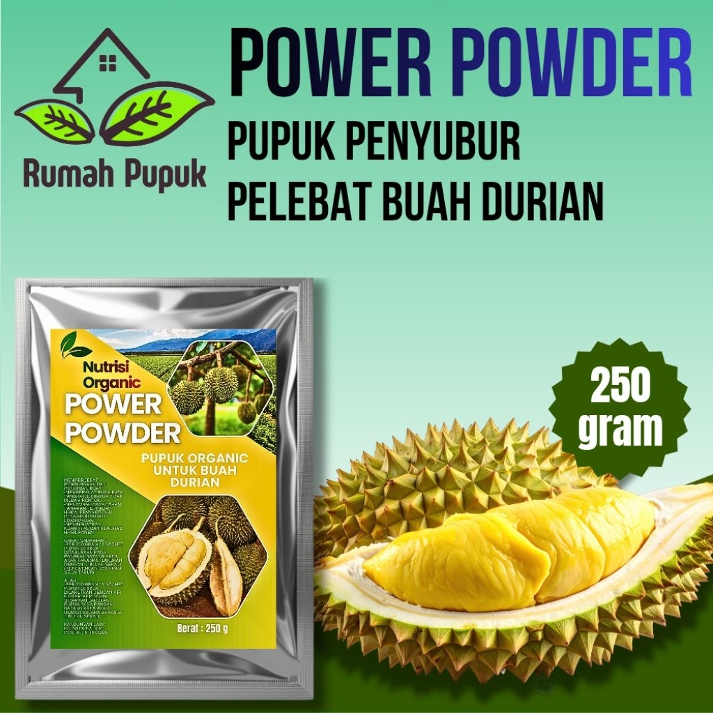 PUPUK ORGANIK PERANGSANG BUAH DURIAN