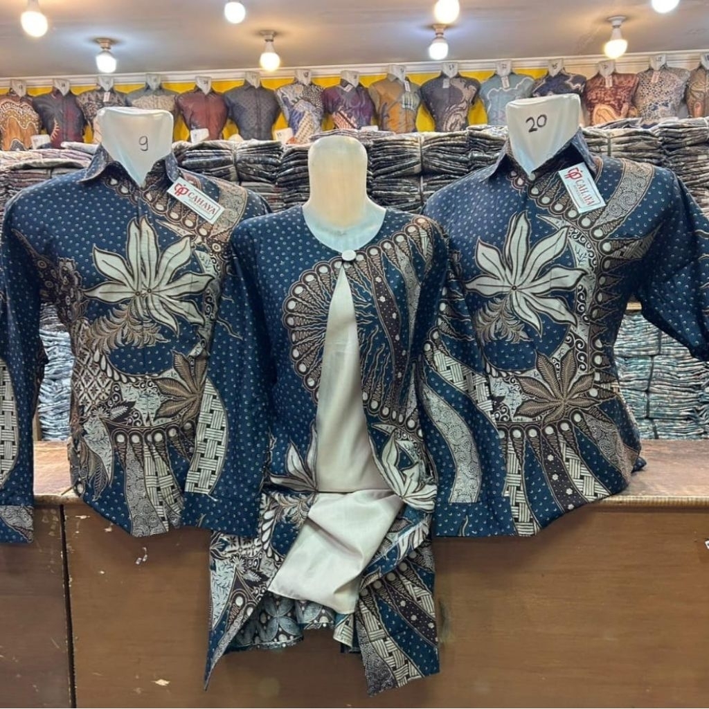 Brand Bandung TERMURAH  Batik Couple Baju Couple Kemeja Batik Couple