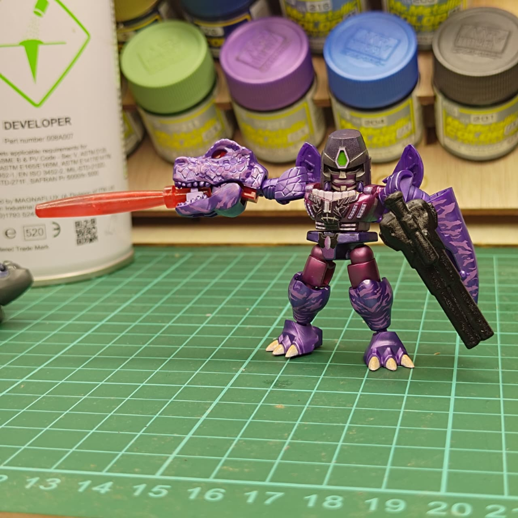 Megatron Primal Super Secret Part Defender Handlaser HandCannon