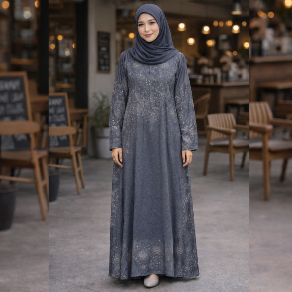 Anggia Handmade - Hazel Dress Grey