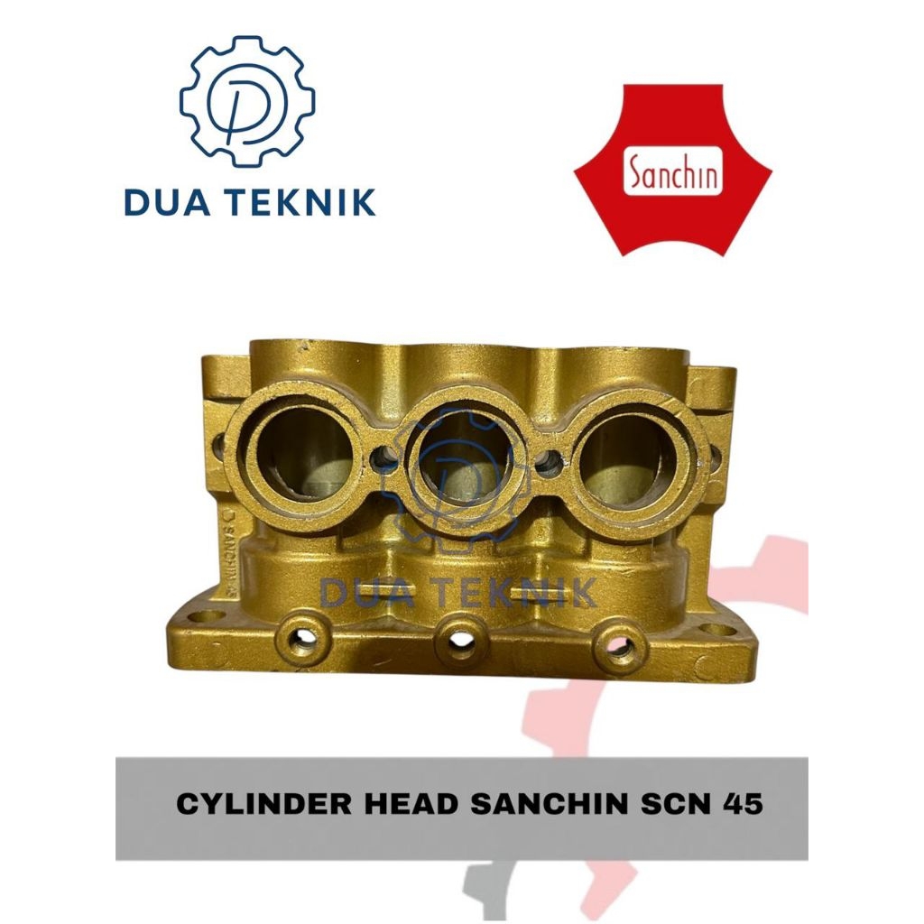 CYLINDER HEAD SANCHIN SCN 45/BLOK SANCHIN SCN 45