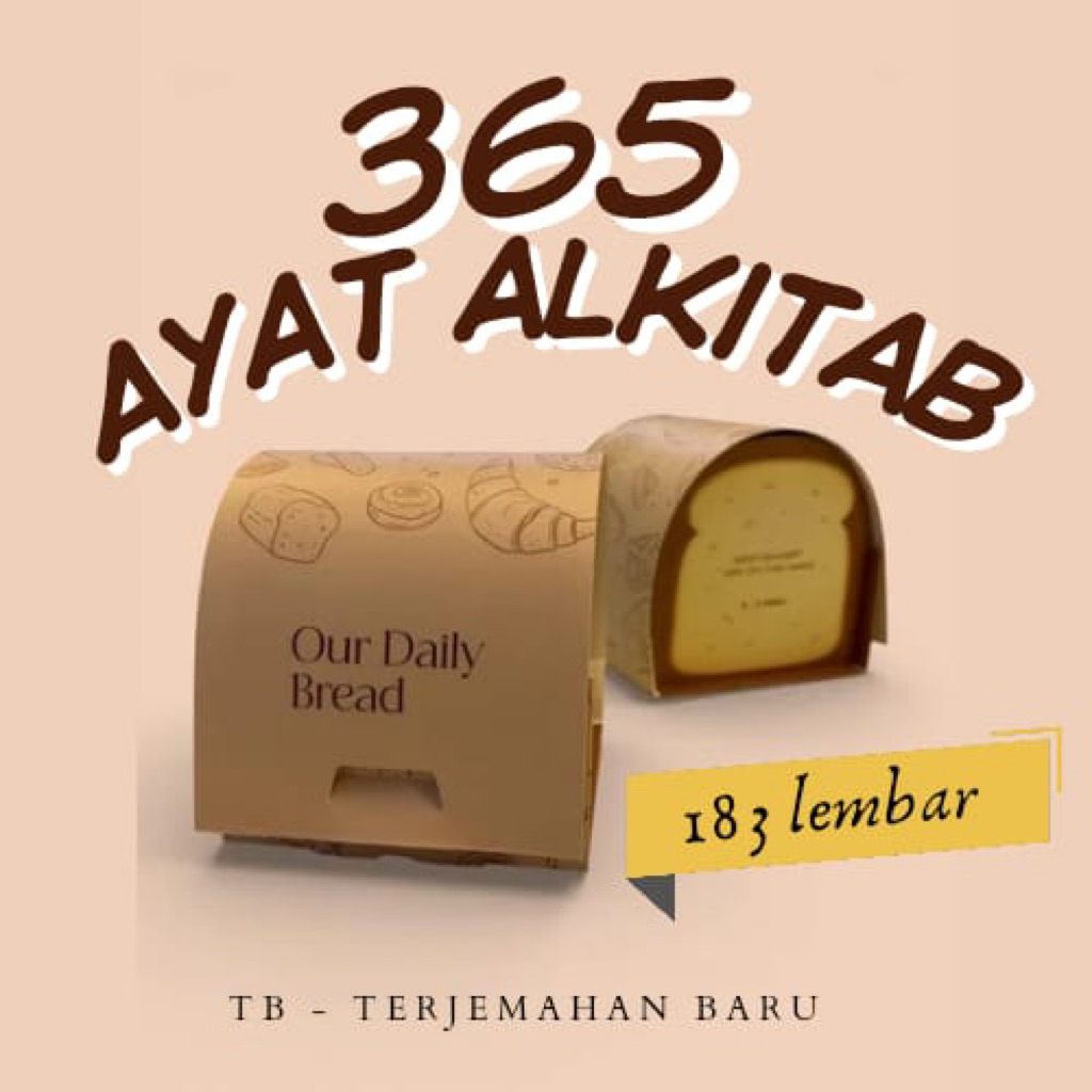 Renungan Harian 365 Ayat Alkitab Edisi Our Daily Bread untuk Hadiah Rohani