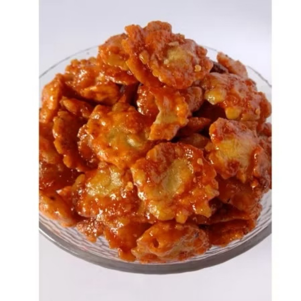 250GR EMPING MELINJO PEDAS MANIS GURIH / KERIPIK TERMURAH KHAS CIREBON