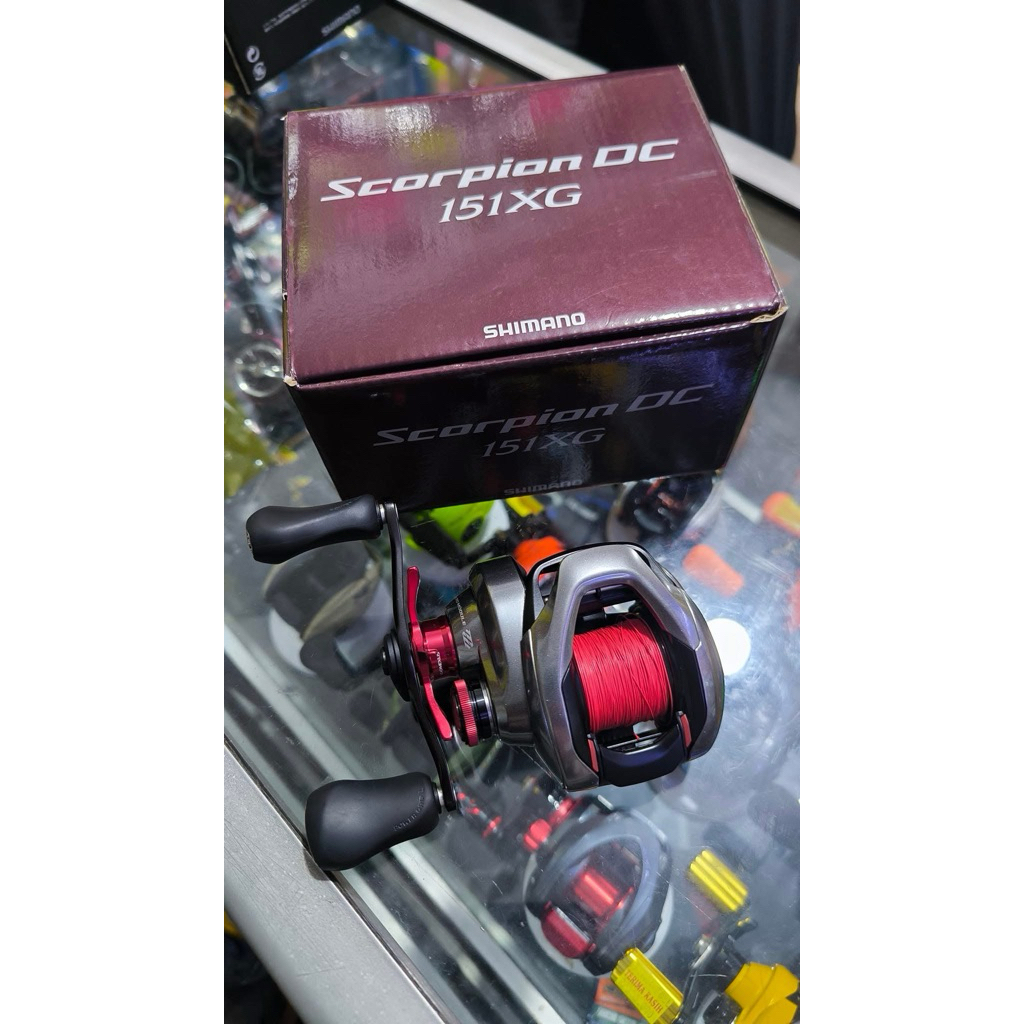shimano scorpion 151 dc xg