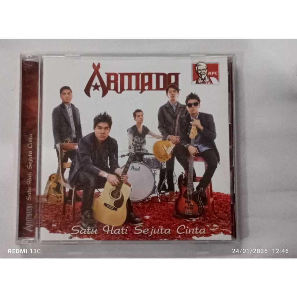 CD Audio Armada Album Satu Hati Sejuta Cinta