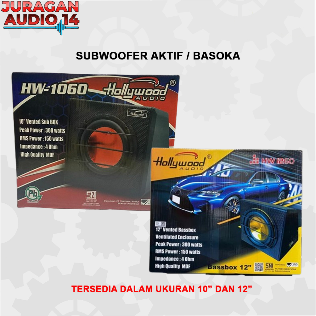 SUBWOOFER AKTIF/BASOKA HOLLYWOOD