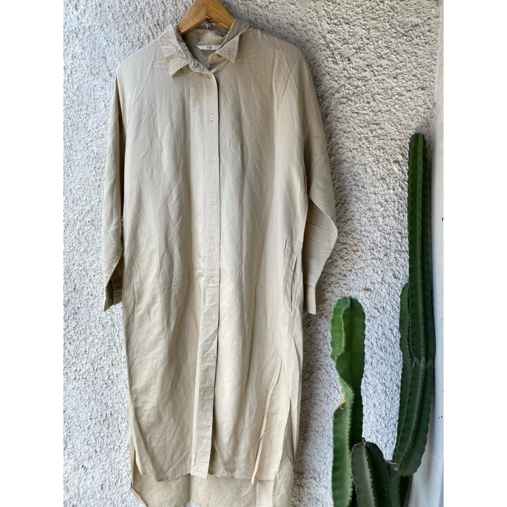 DRESS LINEN UNIQLO