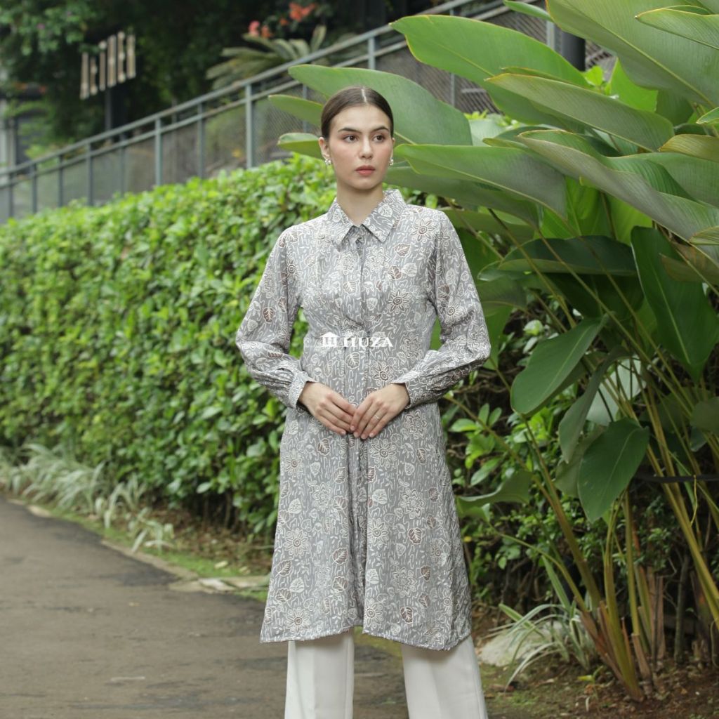 BATIK HUZA - TUNIK BATIK WANITA TUNIK MAHREEN