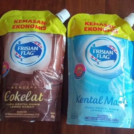 Susu Frisian Flag Coklat / Putih 545gr