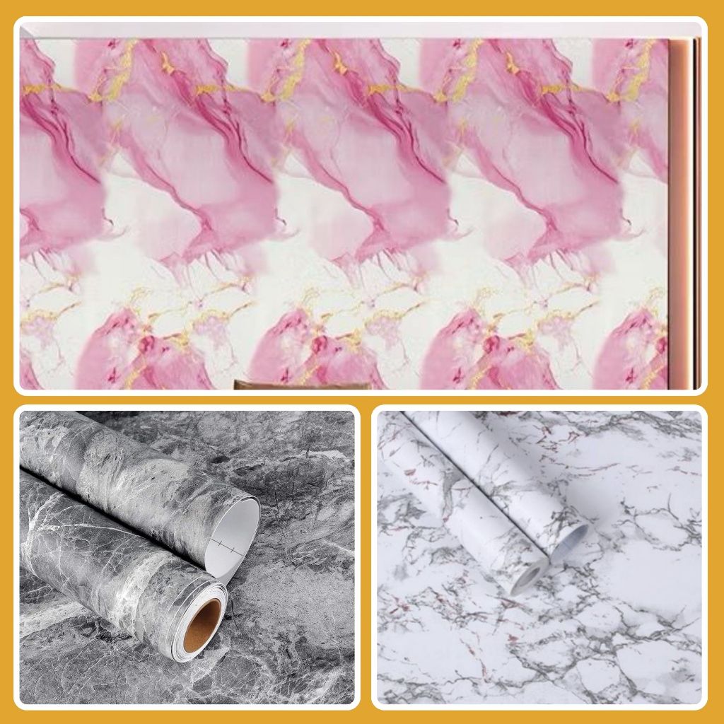 Wallpaper Dinding Marmer Granit Pink Walpaper Dinding Motif Marmer Keramik Marble Aesthetic Elegan