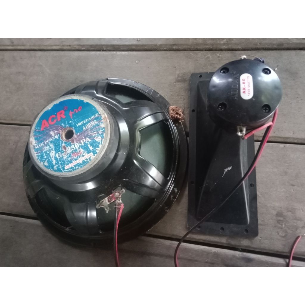 Acr pro speaker 12inch AUDAX AX-80, second/bekas