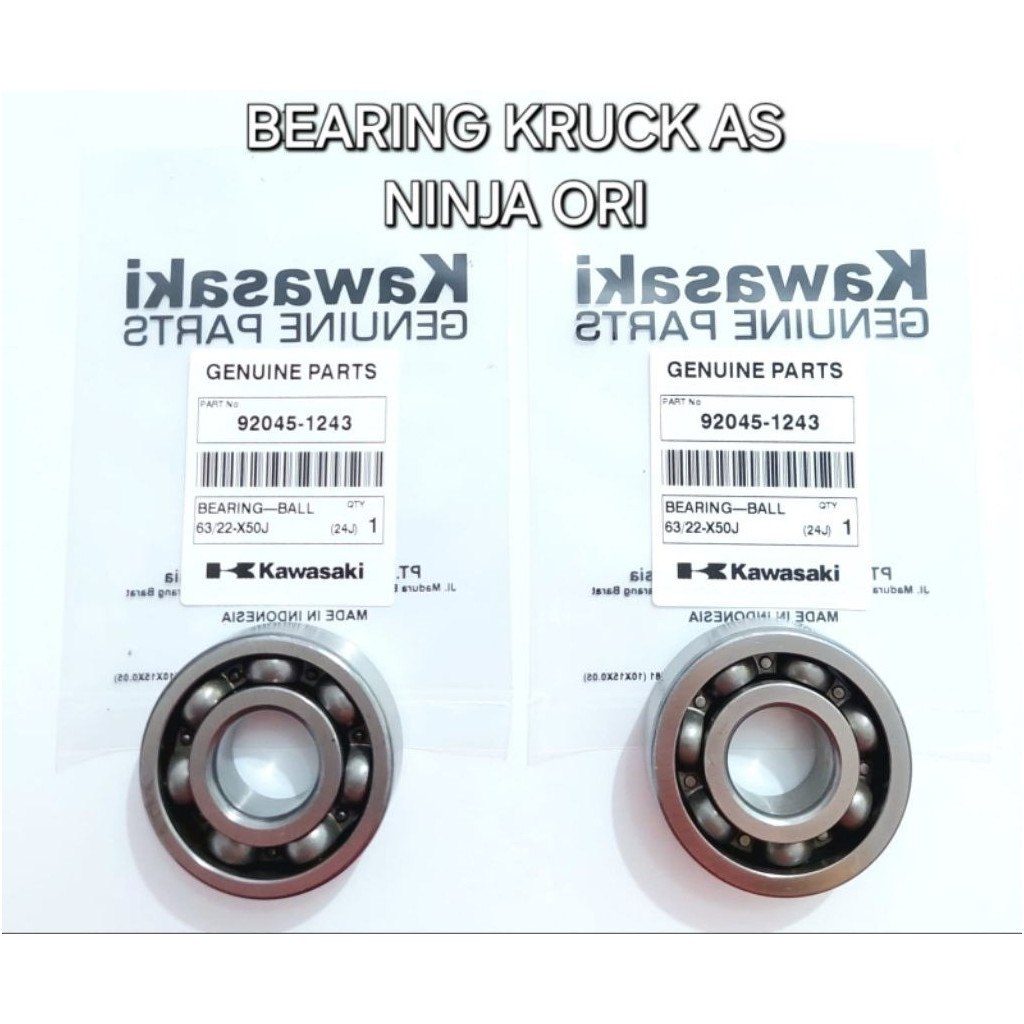 Bearing Kruck As Ninja 92045-1243 Original