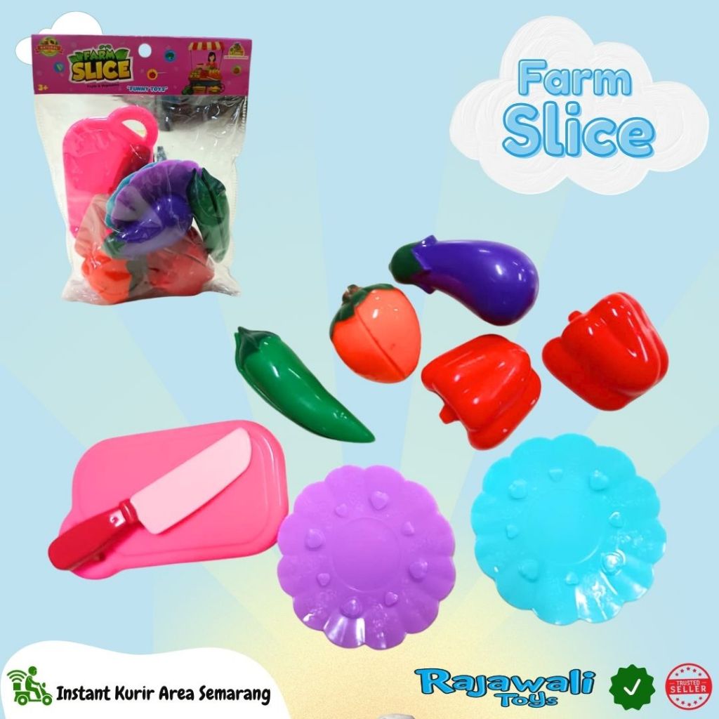 FARM SLICE 1911 / SAYUR POTONG / MAINAN ANAK
