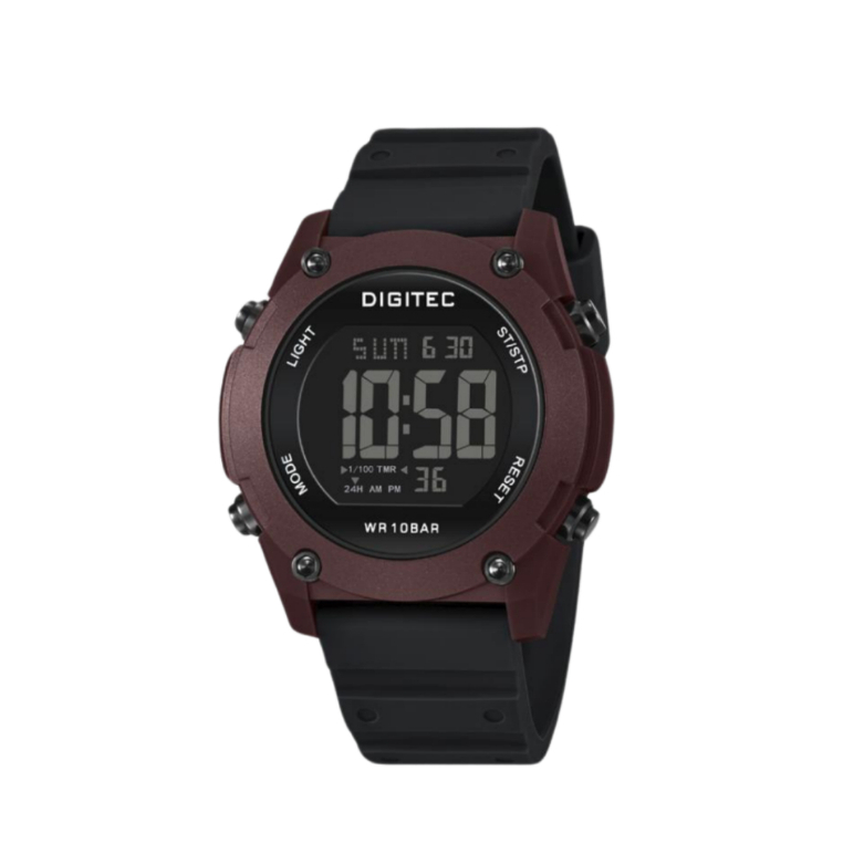 DIGITEC Jam Tangan Digital Pria Original water Resistant 10 BAR
