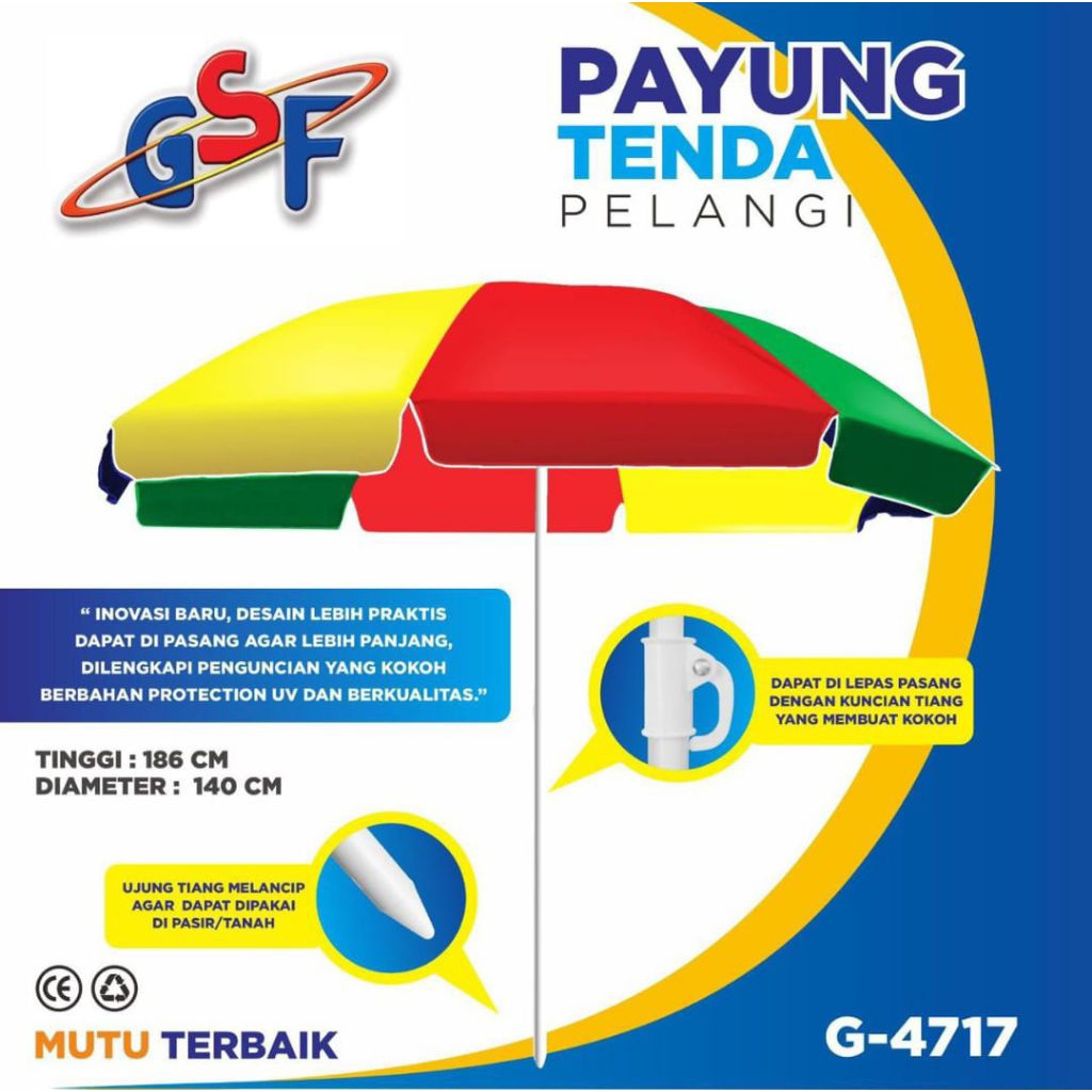 Payung tenda Pelangi GSF